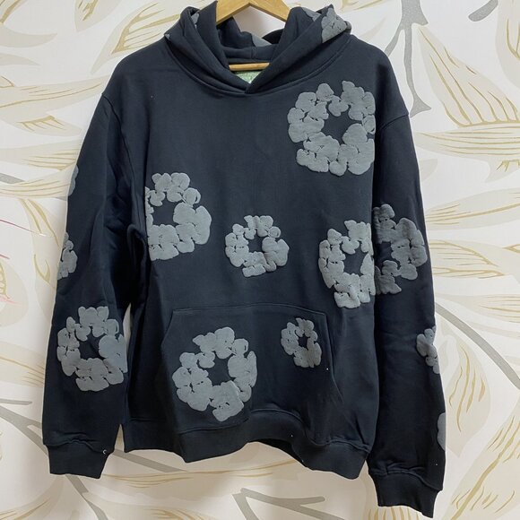 DENIM TEARS Kapok Print Hoodie (XL) - Picture 4 of 6